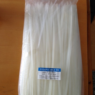 【耐高温 抗寒4.8*500 抗紫外线自锁式尼龙扎带厂家批发 塑料扎带】价格,厂家,图片,捆扎/打包带绳,慈溪市周巷宏翔电器厂-